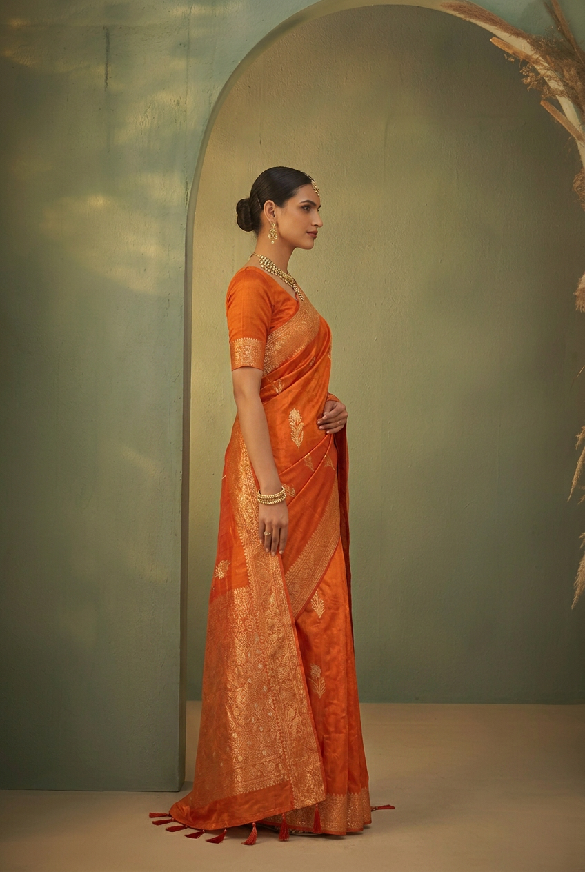 Pure handloom Banarasi Saree