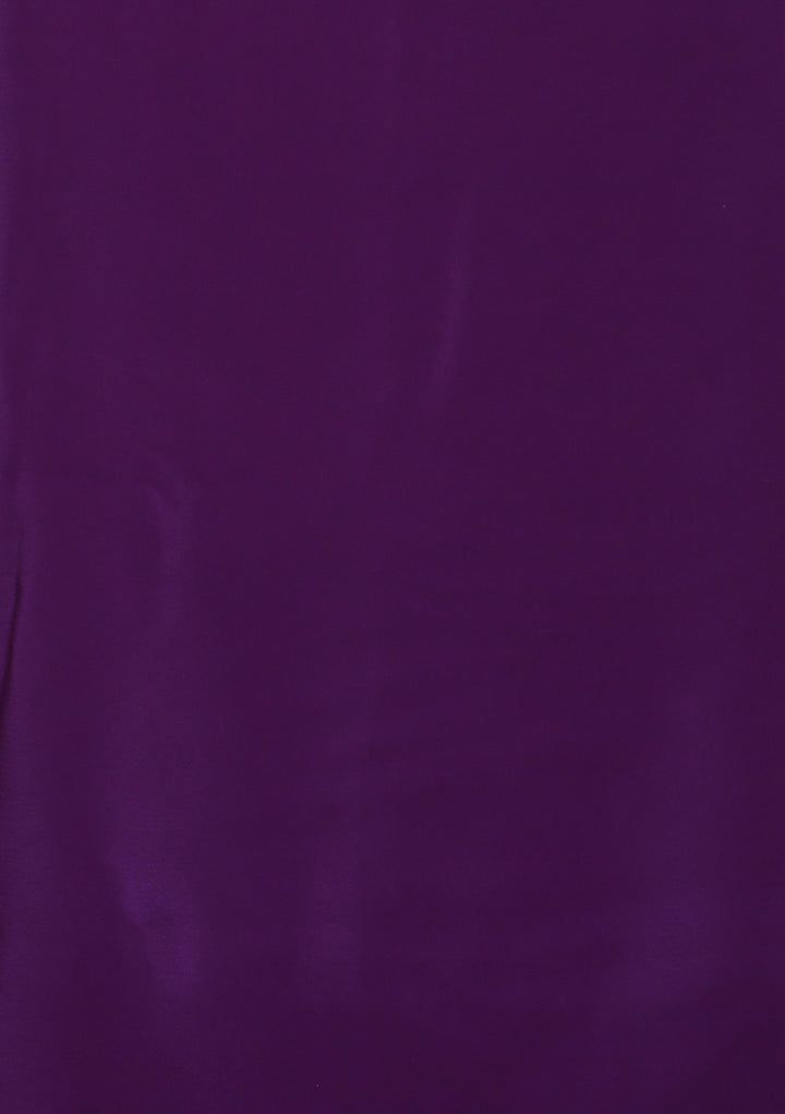 Bandhej Chinon Unstitched Suit with Dori, Gota, Gota Patti, Zardozi, Zari work.