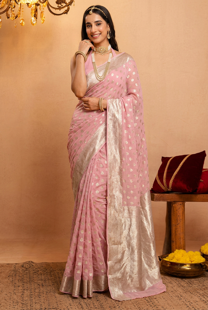 Banarasi Georgette Saree
