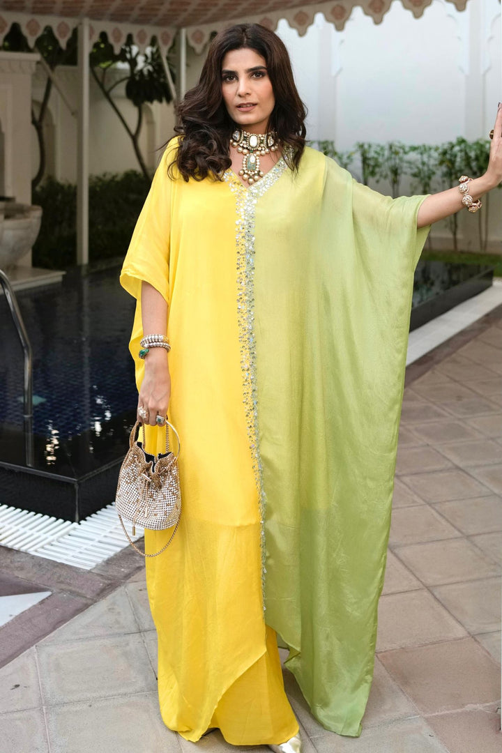 Chinon Indowestern with Embellished work.