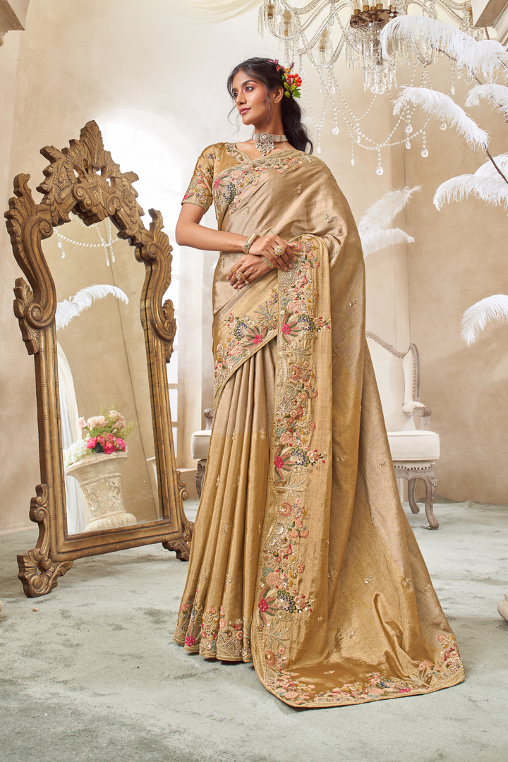 Tissue Saree