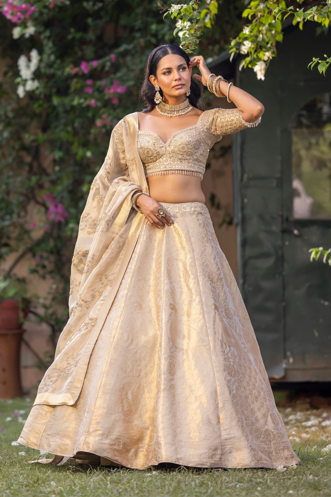 Handloom Silk Lehenga 