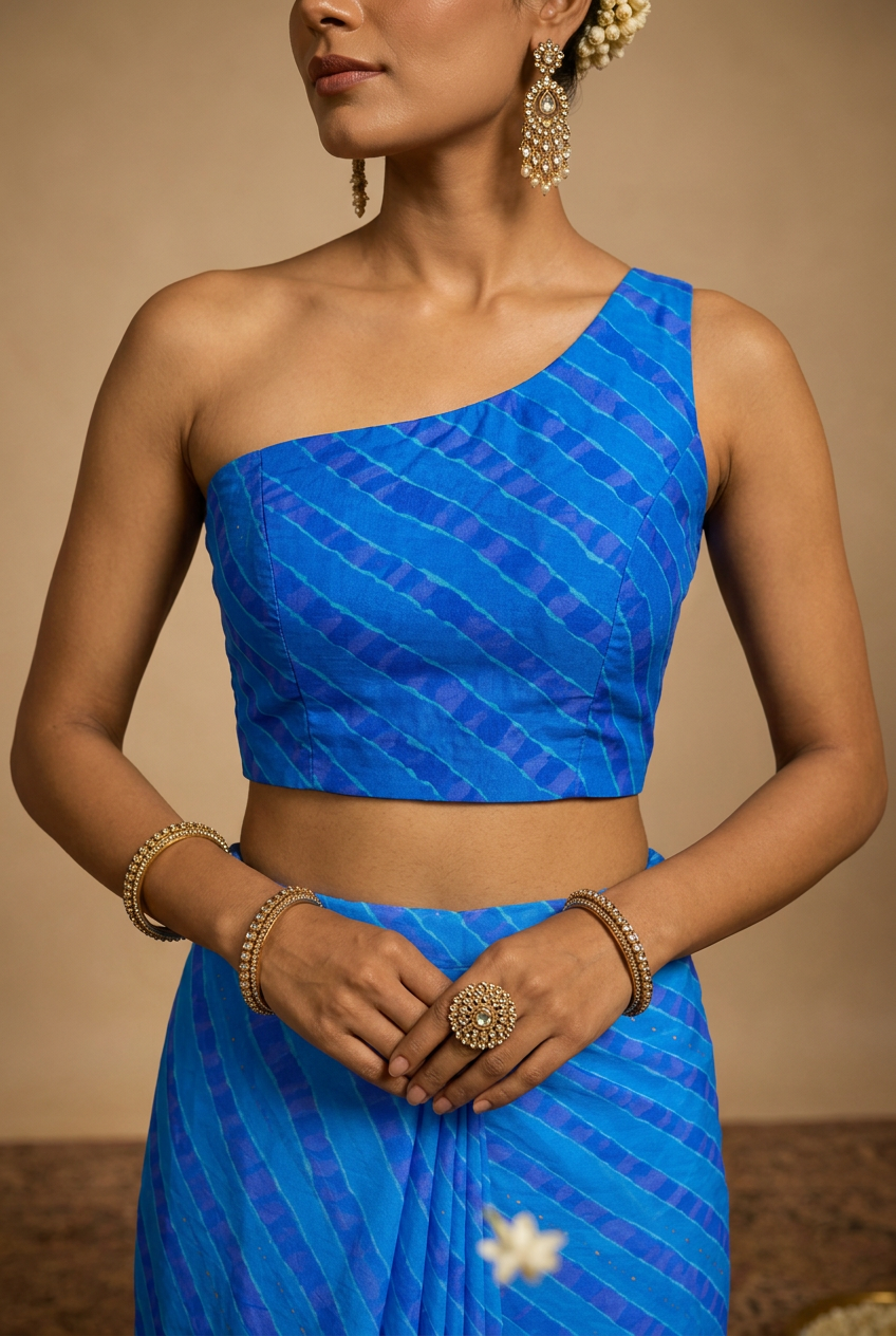 Leheriya Kota Silk Saree