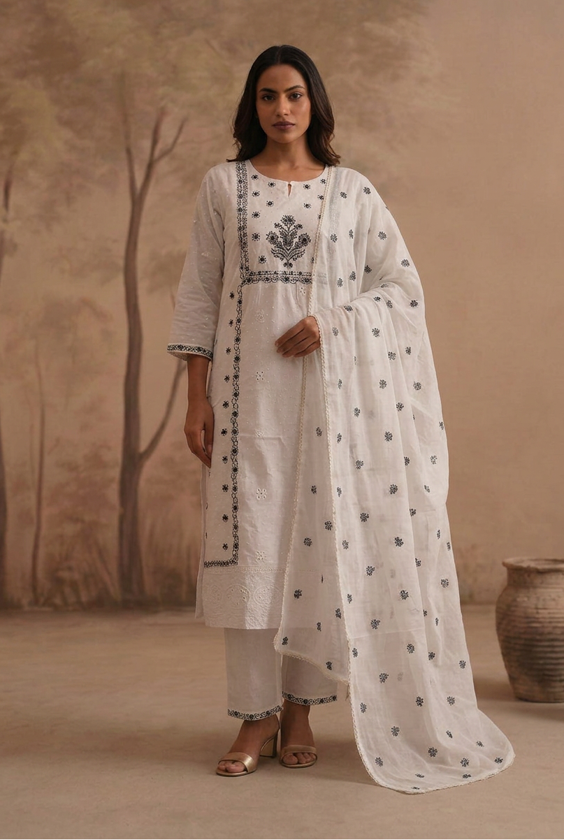 Cotton Kurta Set