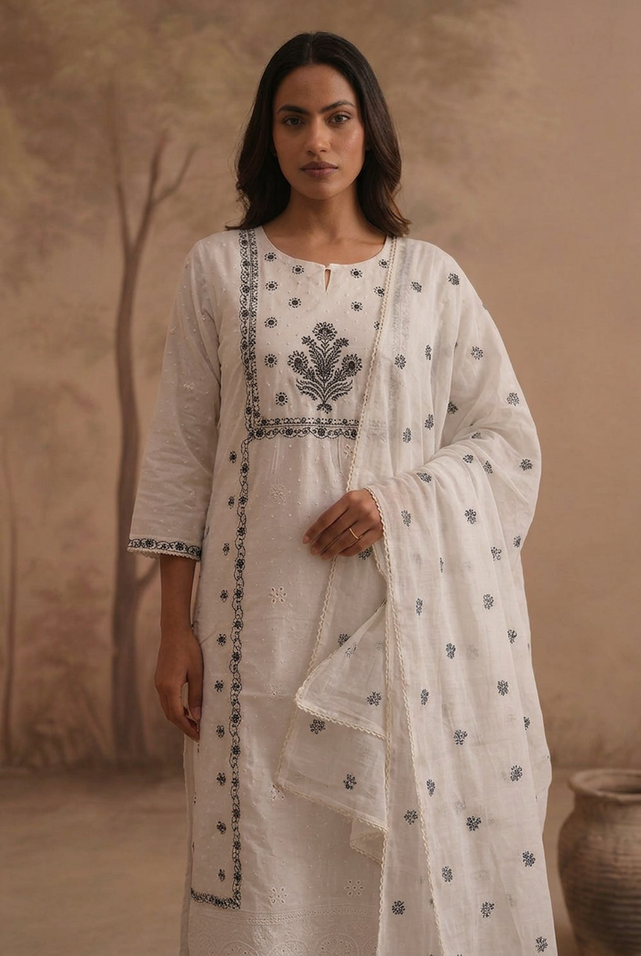 Cotton Kurta Set