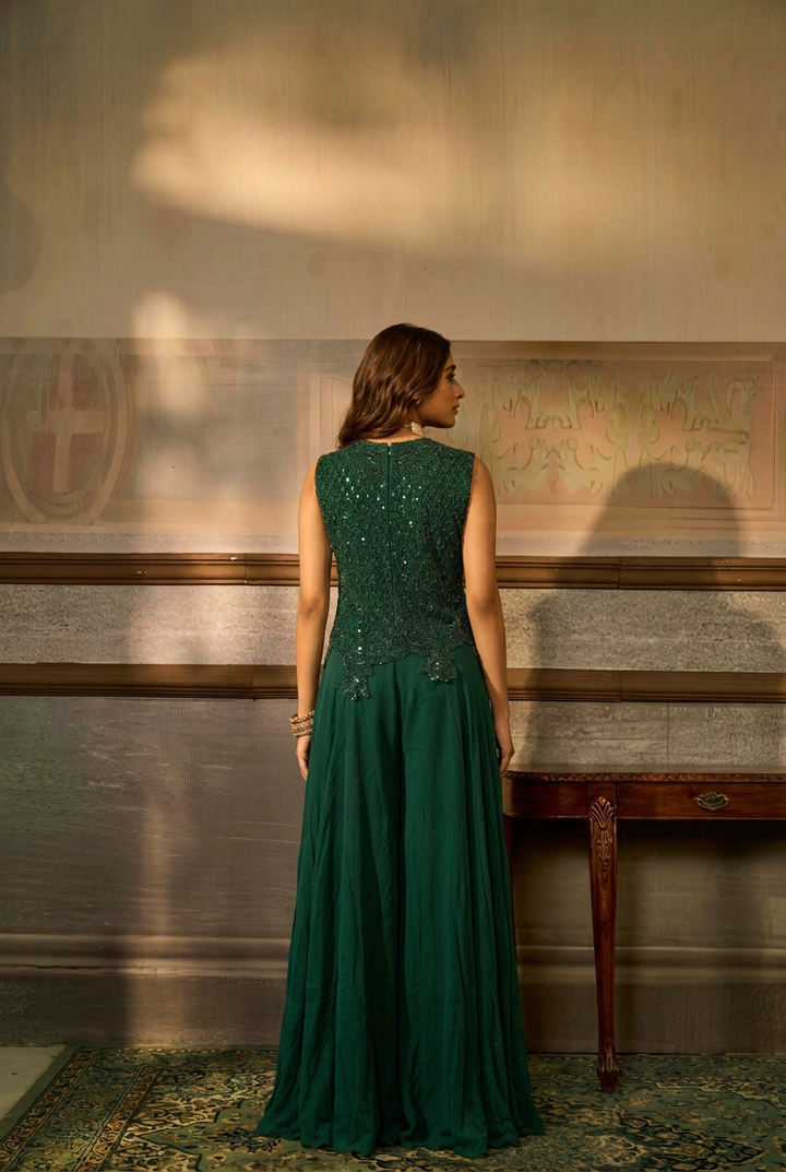 Georgette Indowestern
