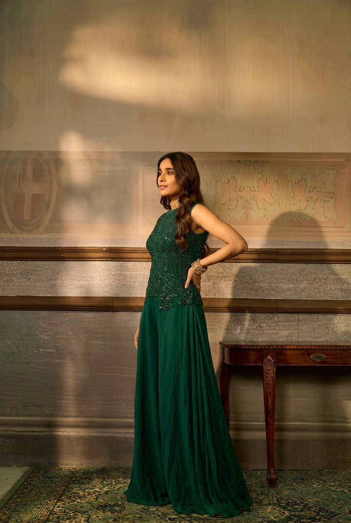 Georgette Indowestern