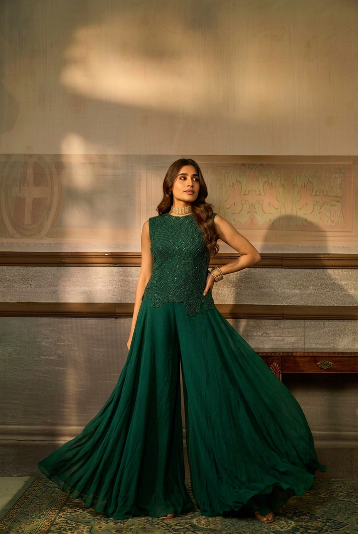 Georgette Indowestern