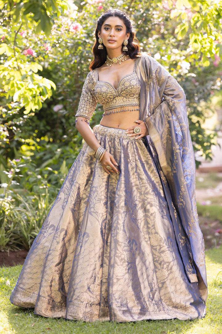 Bridal Handloom Silk Lehengas