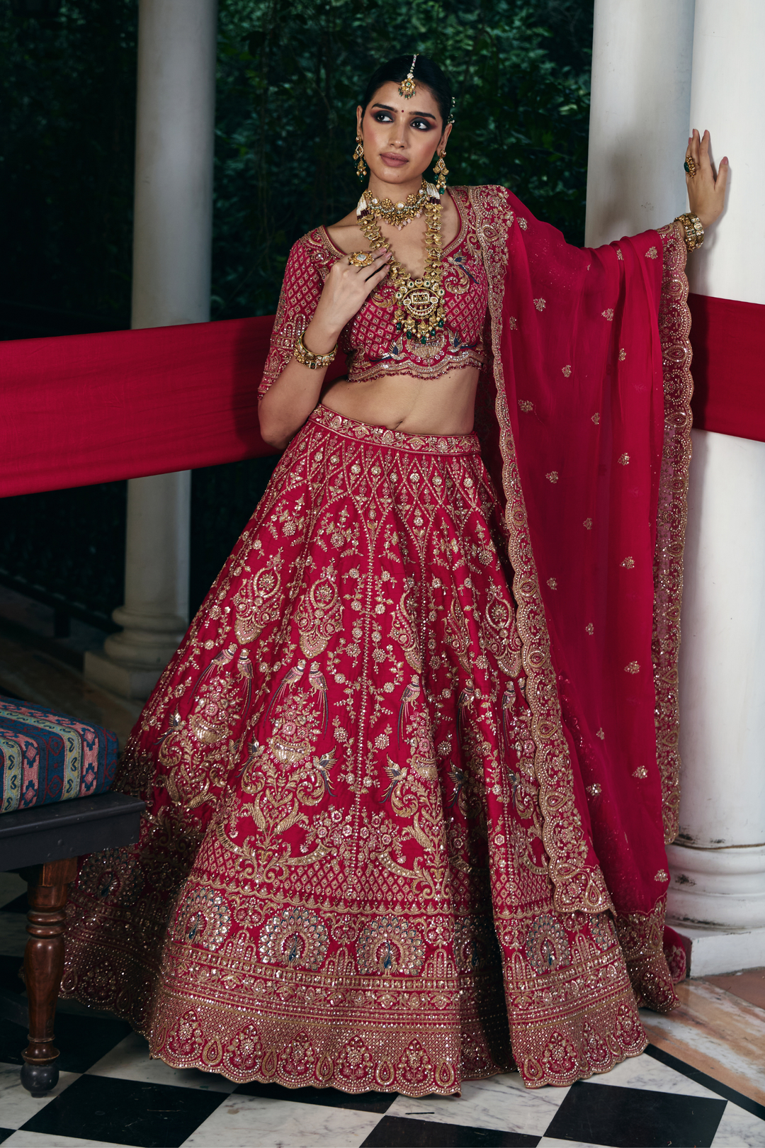 Modern Silk Lehenga 