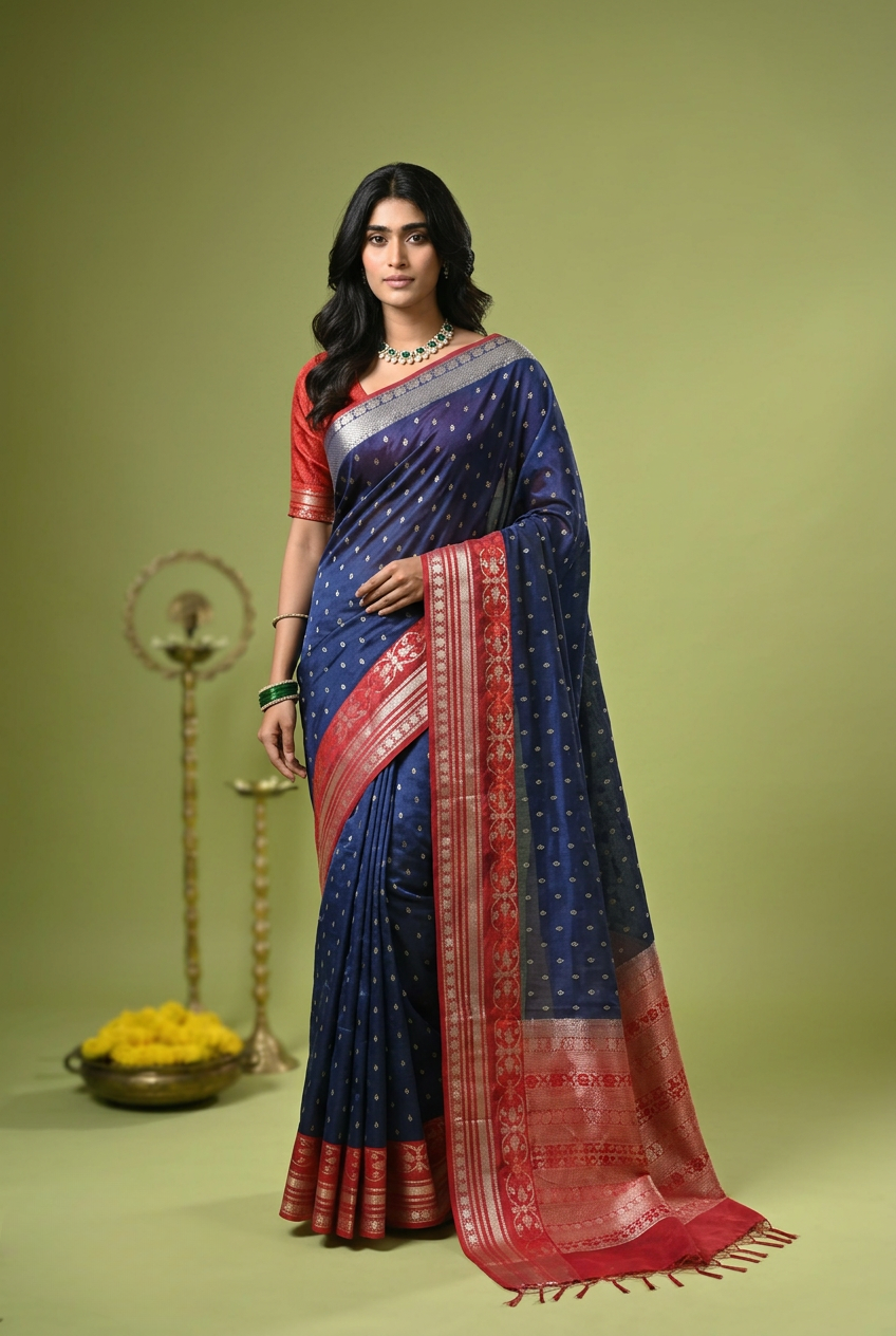 Pure handloom Banarasi Saree